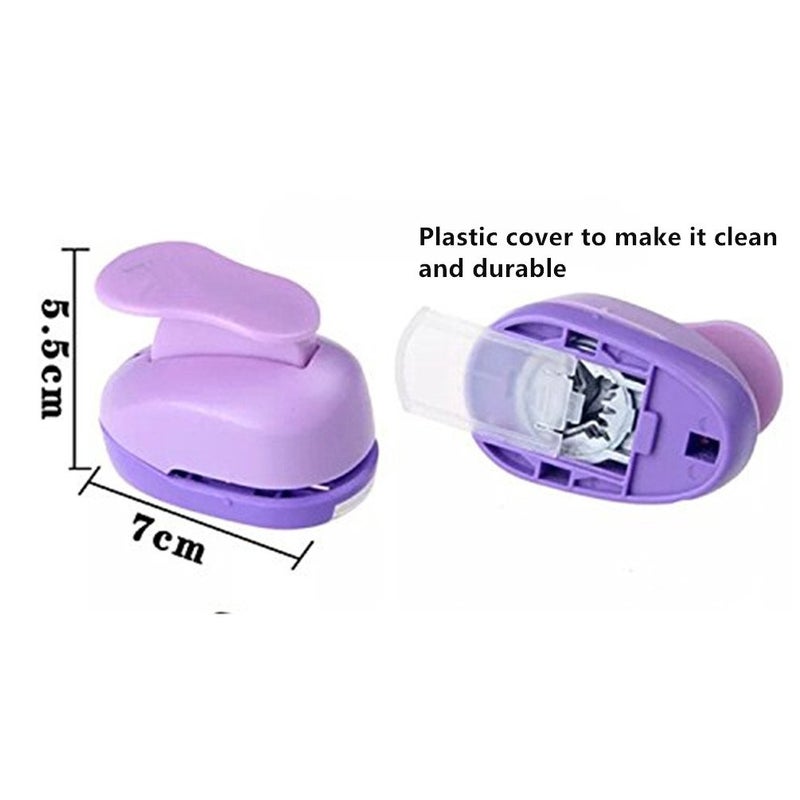 ODETOJOY Handheld Scrapbooking Punch Cutters Engraving Album Cards Paper Crafts Puncher Hole Punches Supplies with Shape Music Note - Image 2
